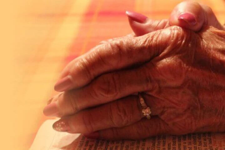 Elderly Woman's Hands